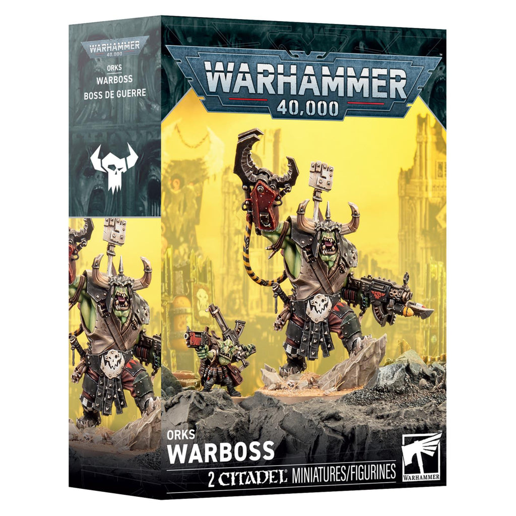 Warhammer 40,000 Orks Warboss Building Set