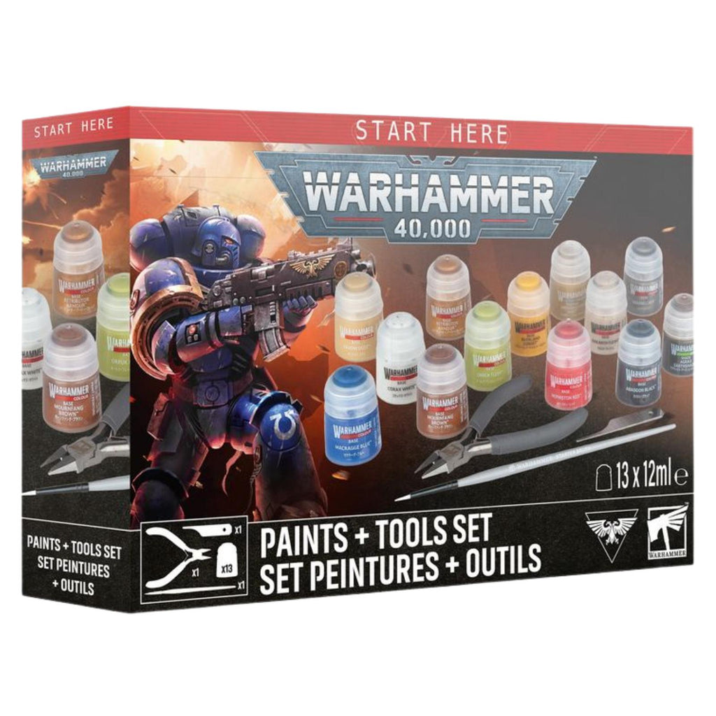 Warhammer 40,000 Paints And Tools Set