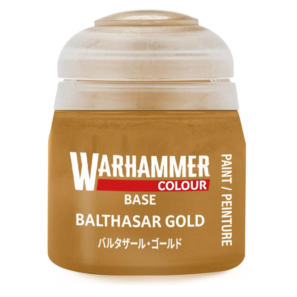 Warhammer Colour Base Balthasar Gold Paint 12ml