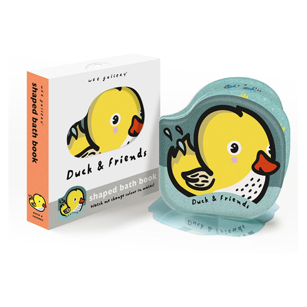 Wee Gallery Duck And Friends Shaped Bath Book