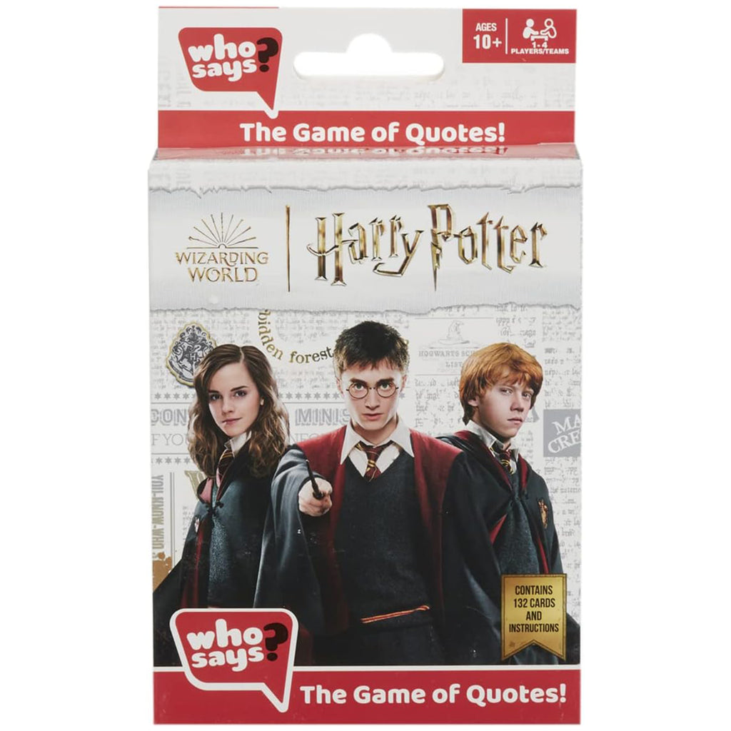 Who Says Harry Potter Game Of Quotes Trivia Game