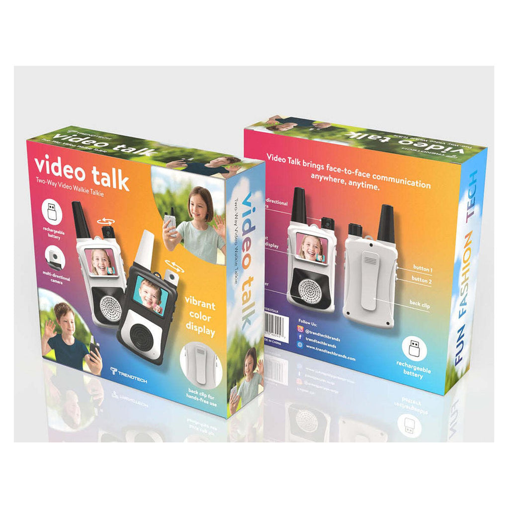 Wireless Express Video Talk Two Way Walkie Talkie Set - Radar Toys