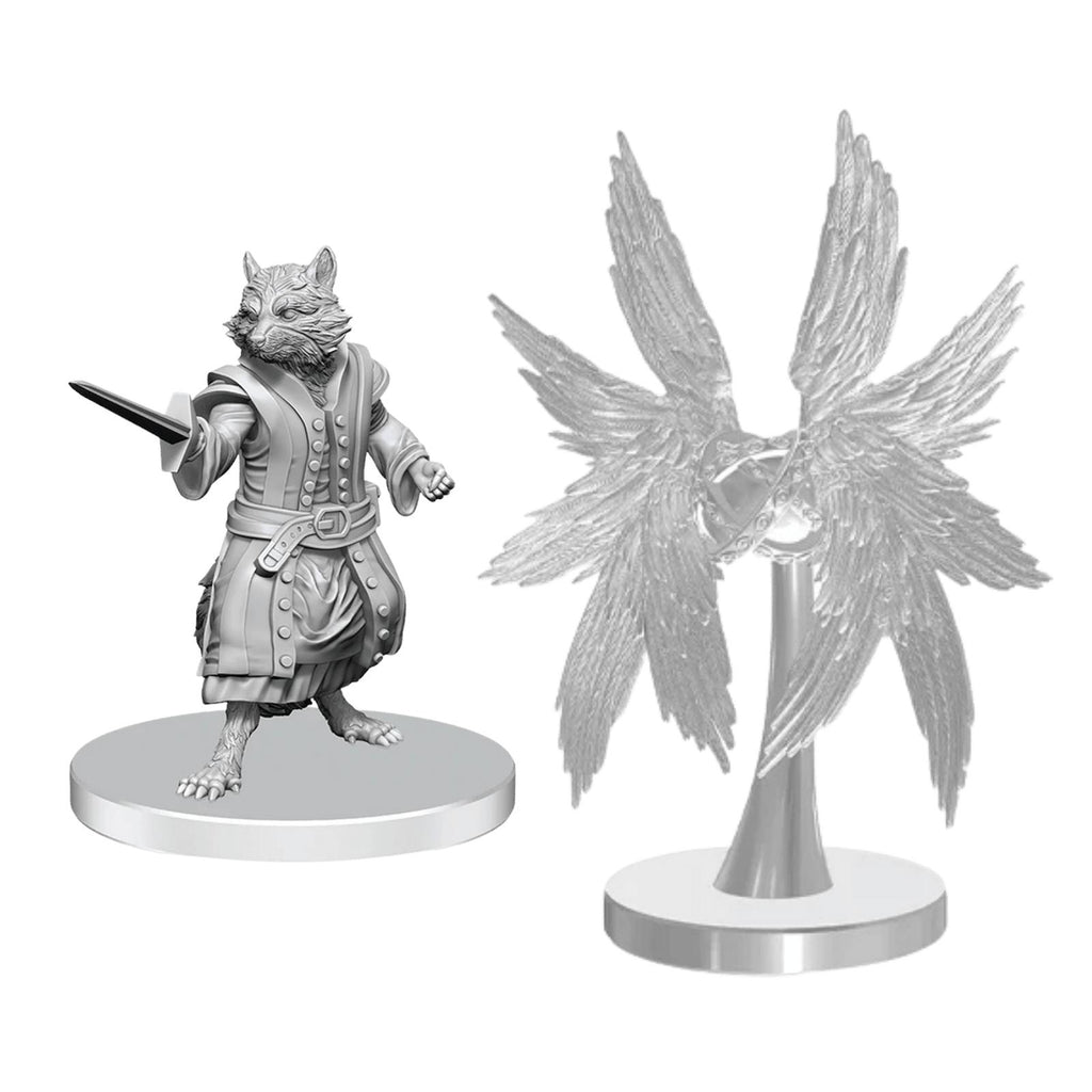 WizKids Pathfinder Battles Deep Cuts Procyal Raccoon Agathon And Zoaem Ring Archon Miniature