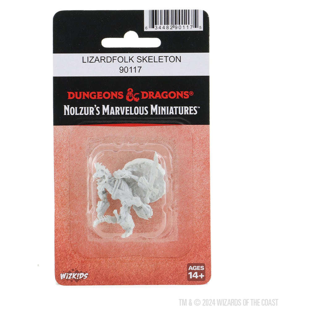 WizKids Dungeons and Dragons Nolzur's marvelous Lizardfolk Skeleton