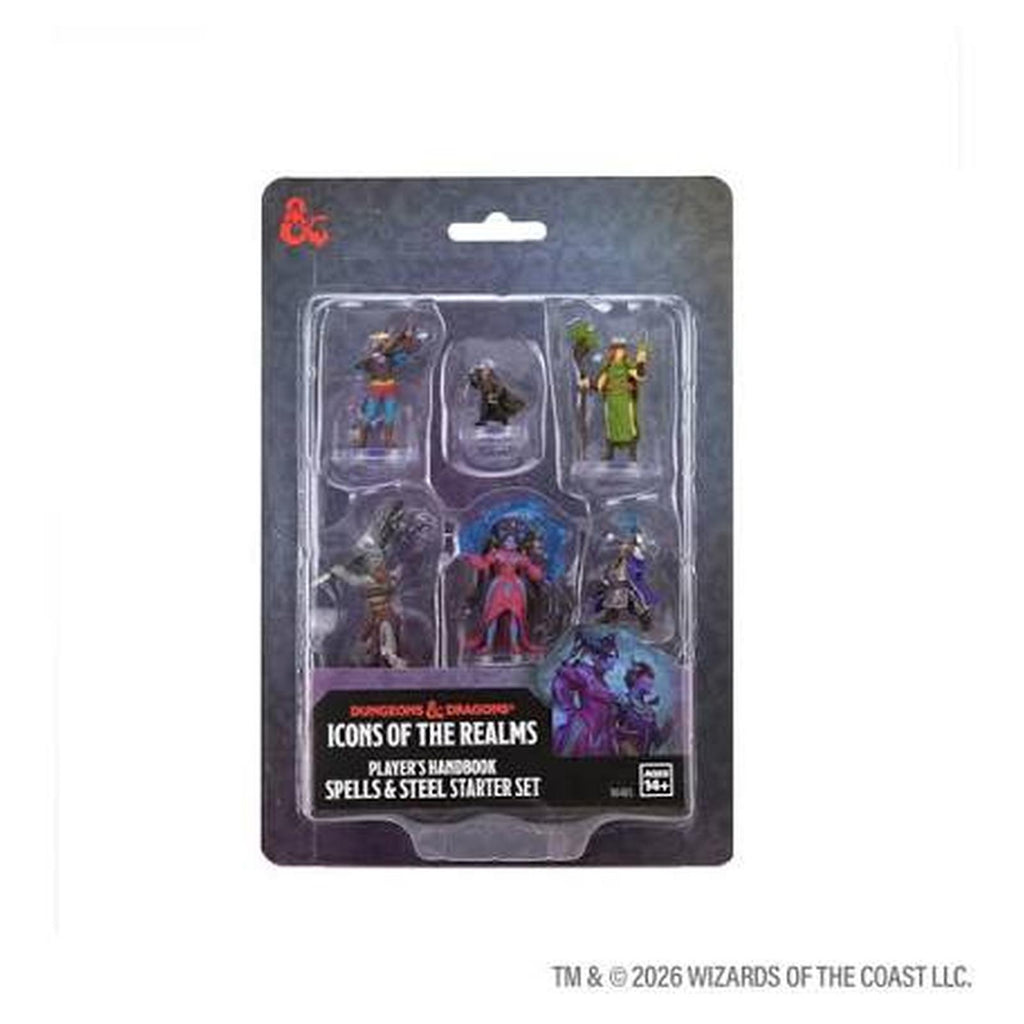 Wizkids Dungeons And Dragons Icons Of The Realms Spells And Steel Starter Set