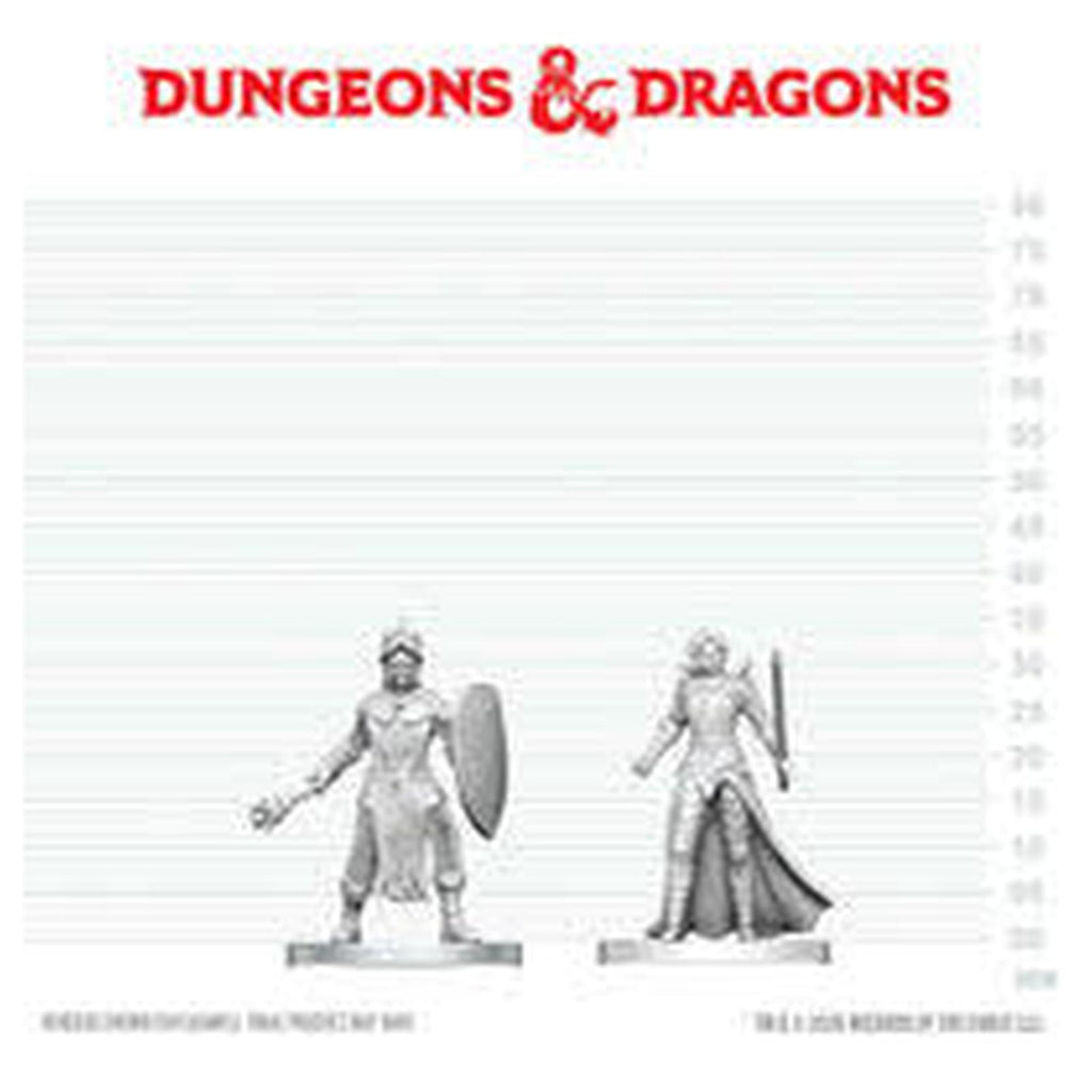 Wizkids Dungeons And Dragons Marvelous Black Gauntlet And Zhentilar Paladin Of Bane Figure Set