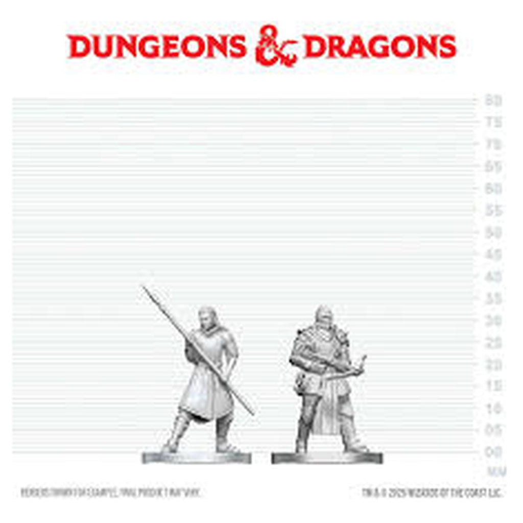 Wizkids Dungeons And Dragons Marvelous Town Guards Figure Set