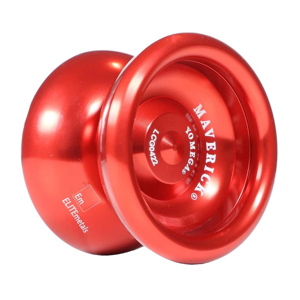 Yomega Elite Metals Maverick Level 3 Responsive Red Yoyo