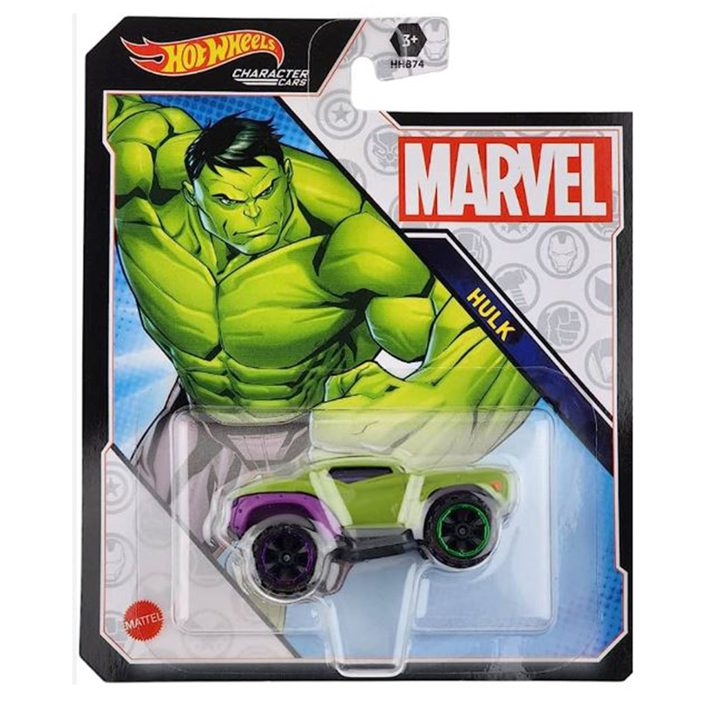 Hot Wheels Marvel Character Cars Hulk