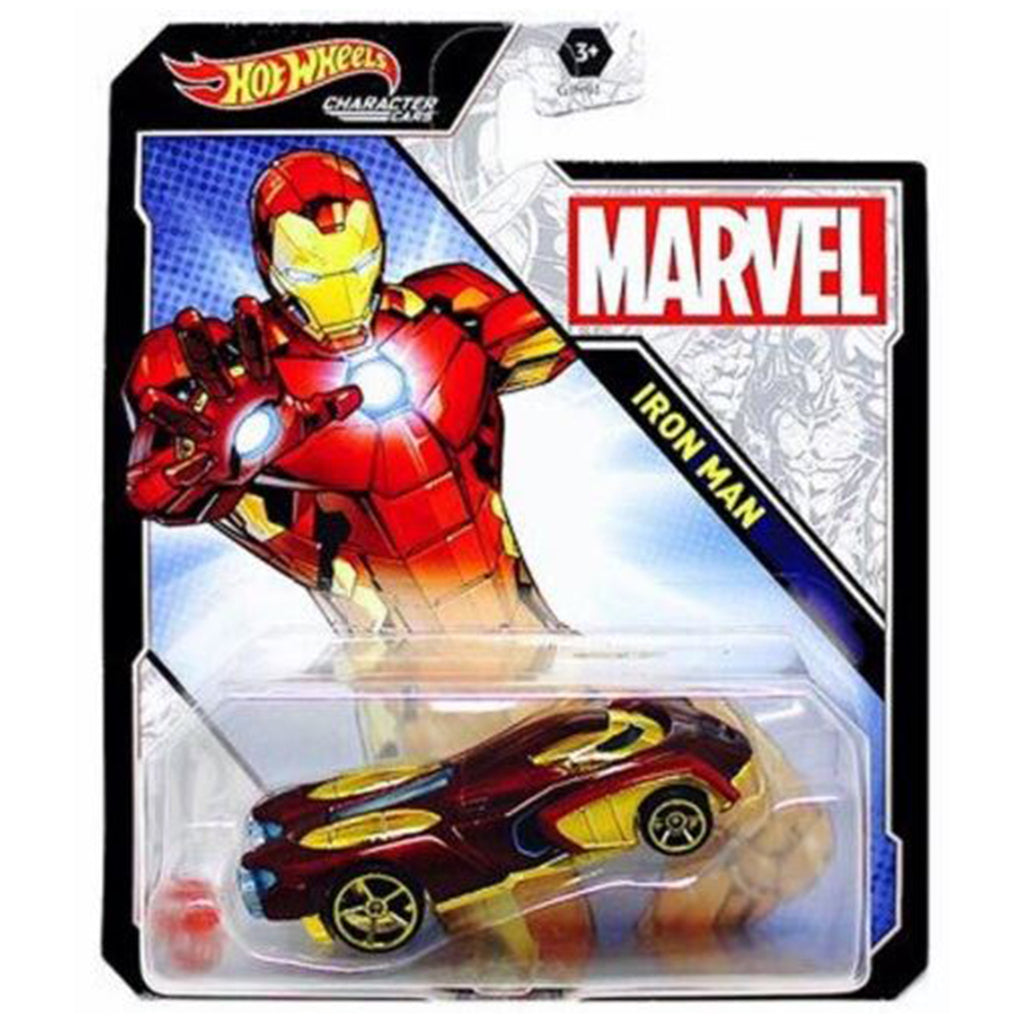 Hot Wheels Marvel Character Cars Iron Man