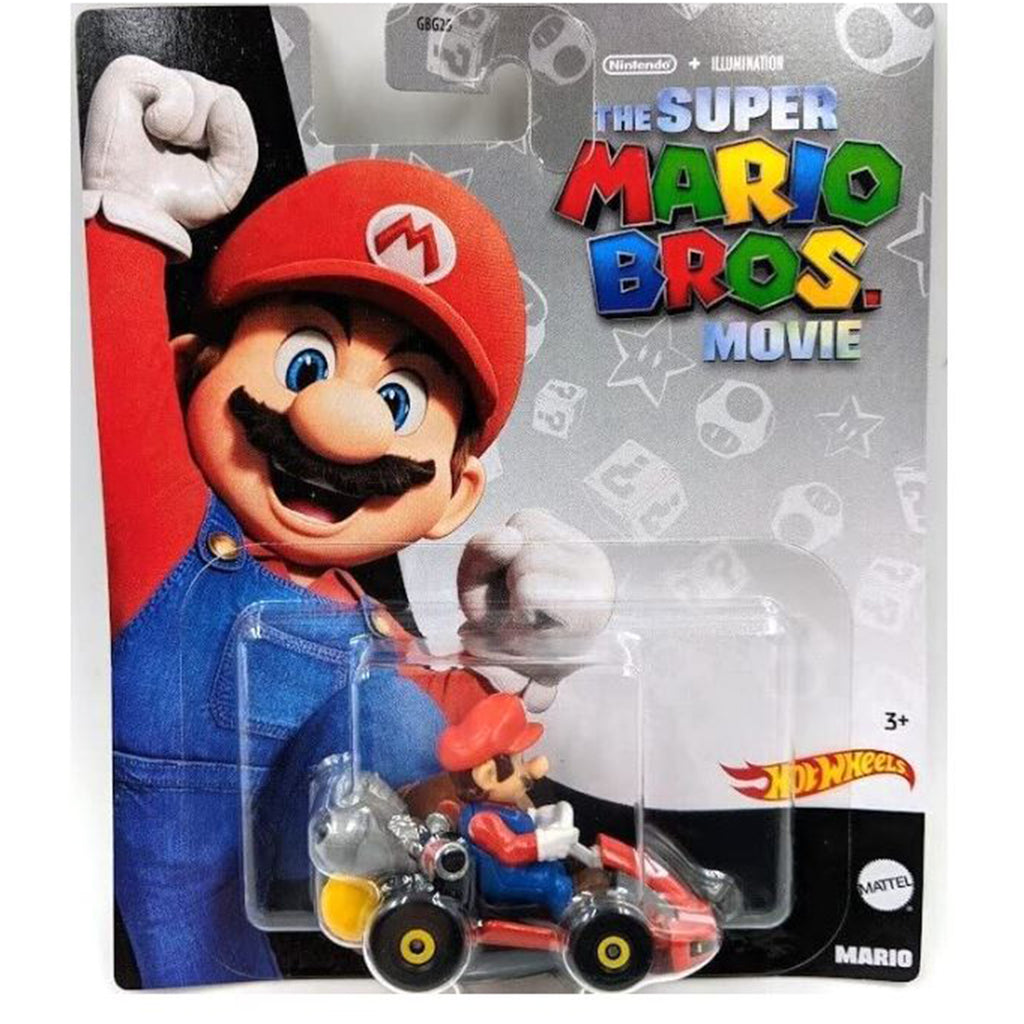 Hot Wheels Super Mario Bros Movie Mario Kart