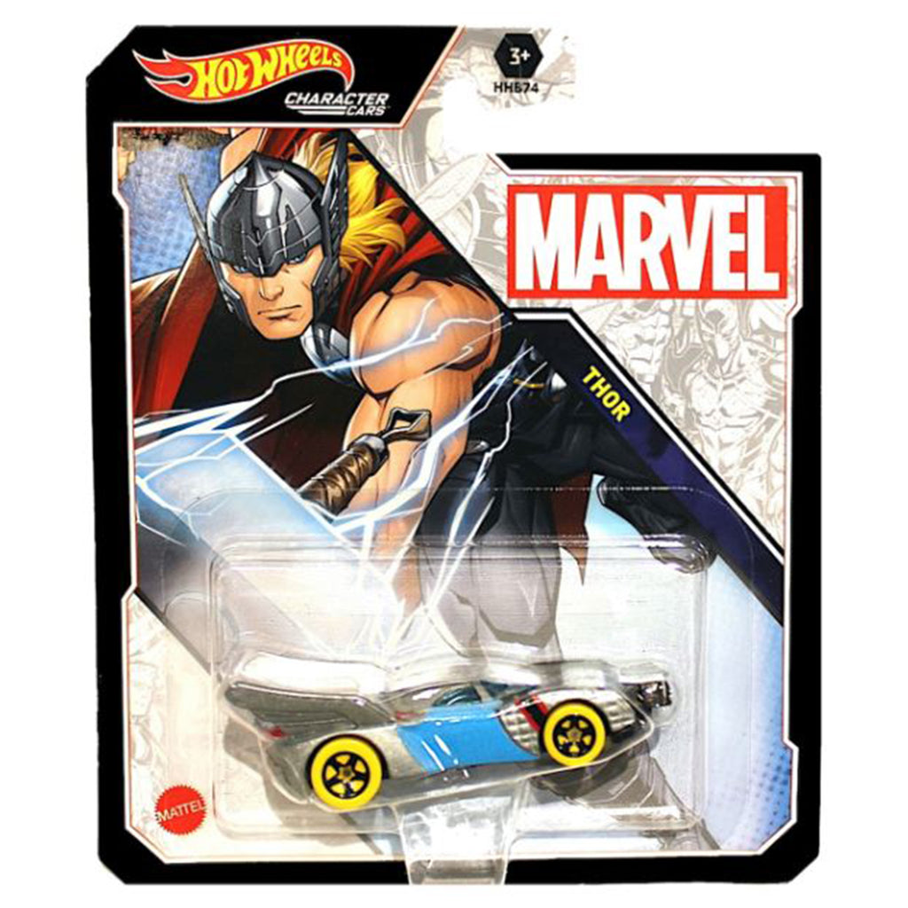 Hot Wheels Marvel Character Cars Thor - Radar Toys