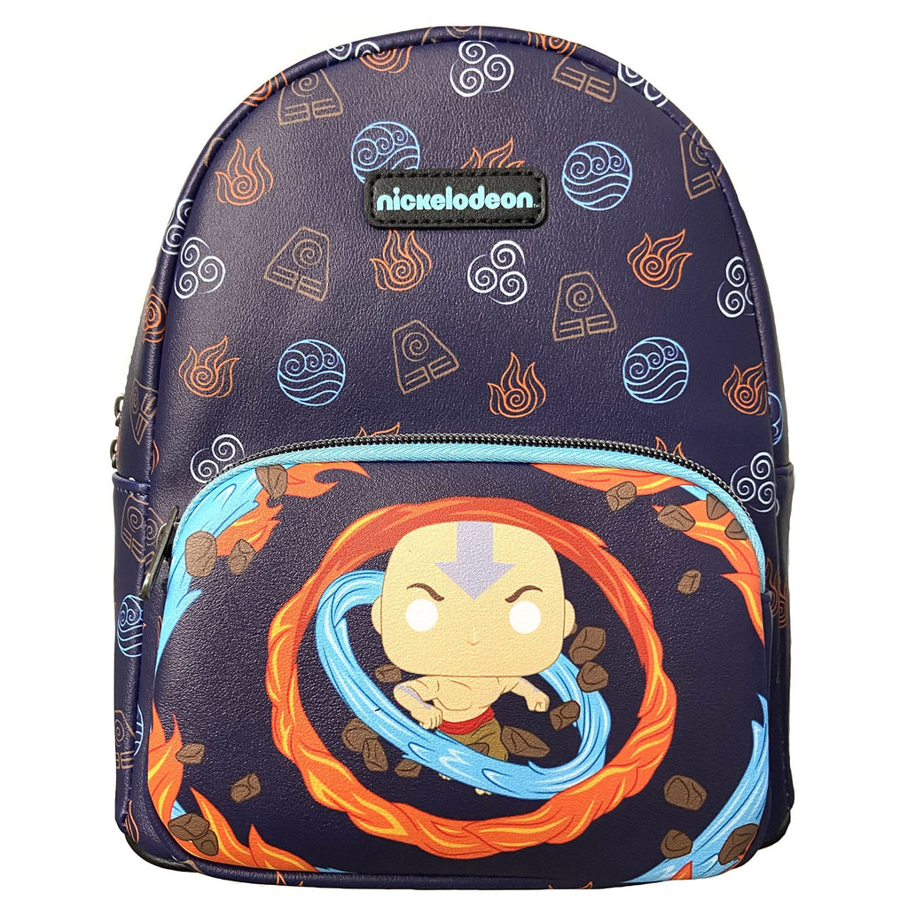 Funko Nickelodeon Last Airbender POP Avatar Aang All Over Print Mini Backpack