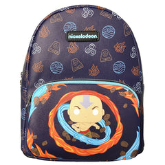 Funko Nickelodeon Last Airbender POP Avatar Aang All Over Print Mini Backpack - Radar Toys