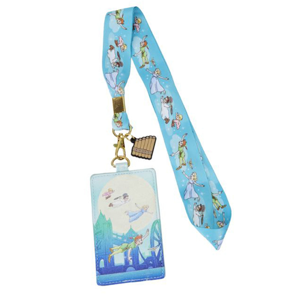 Loungefly Disney Peter Pan You Can Fly Lanyard With Cardholder - Radar Toys