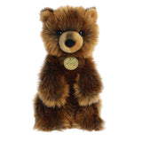 Aurora Sitting Pretty Grizzly Bear Cub 10 Inch Plush - Radar Toys