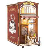 Coffee House DIY Book Nook Kit - Radar Toys