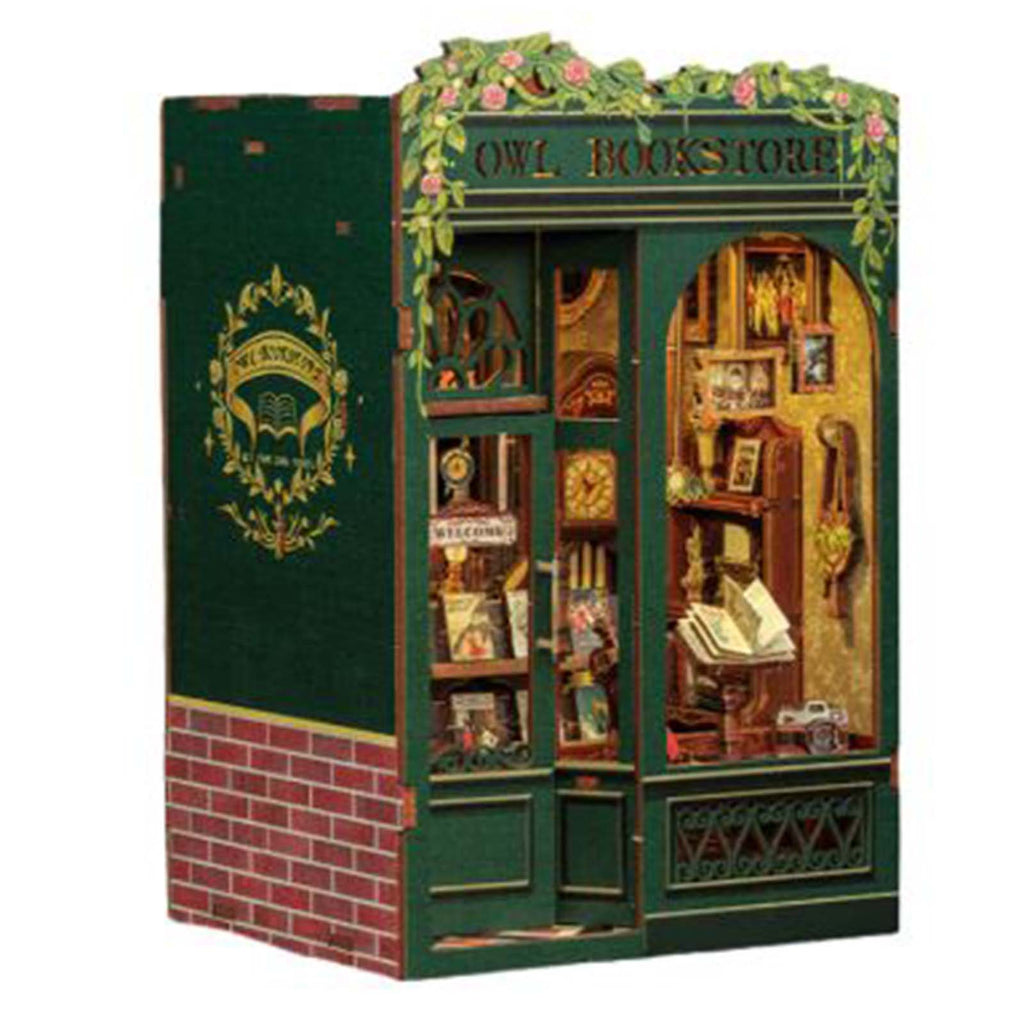 CuteBee Book Journey Series Owl Bookstore DIY Book Nook
