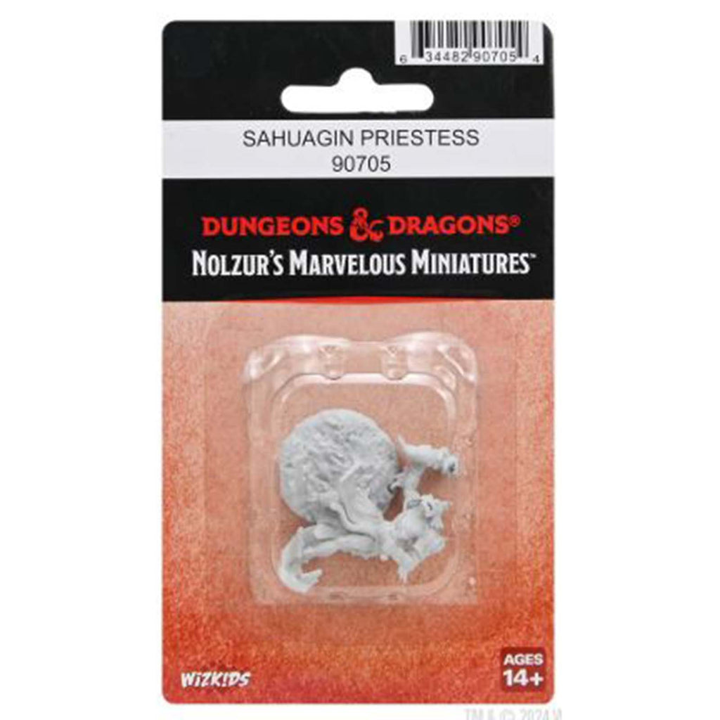 WizKids Dungeons And Dragons Nolzur's Sahuagin Priestess Miniature Figures - Radar Toys