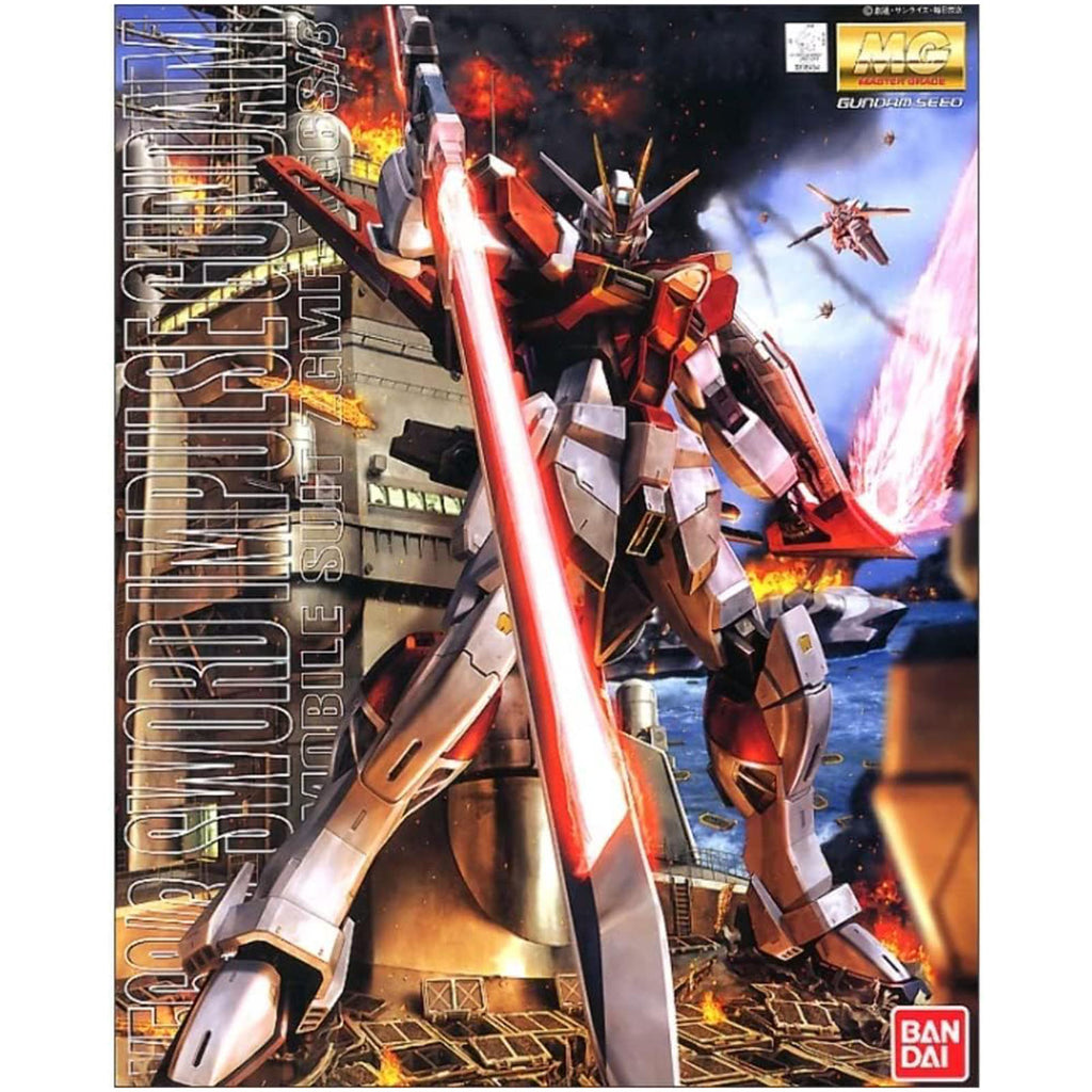 Bandai Gundam SEED Destiny MG Sword Impulse Gundam ZGMF-X56S 1:100 Scale Model Kit - Radar Toys