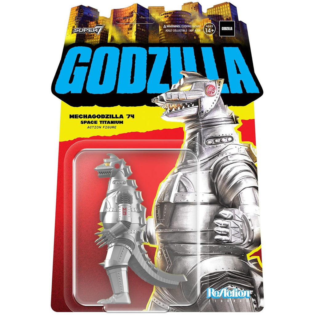 Super7 Mechagodzilla 74 Space Titanium Reaction Figure