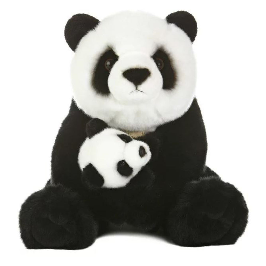 Aurora Miyoni Panda With Cub 15 Inch Plush Figure - Radar Toys
