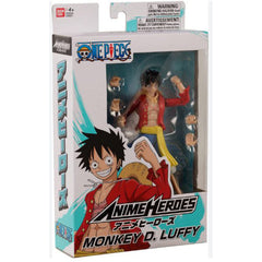 Bandai One Piece Anime Heroes Monkey D Luffy Renewal Version Figure - Radar Toys