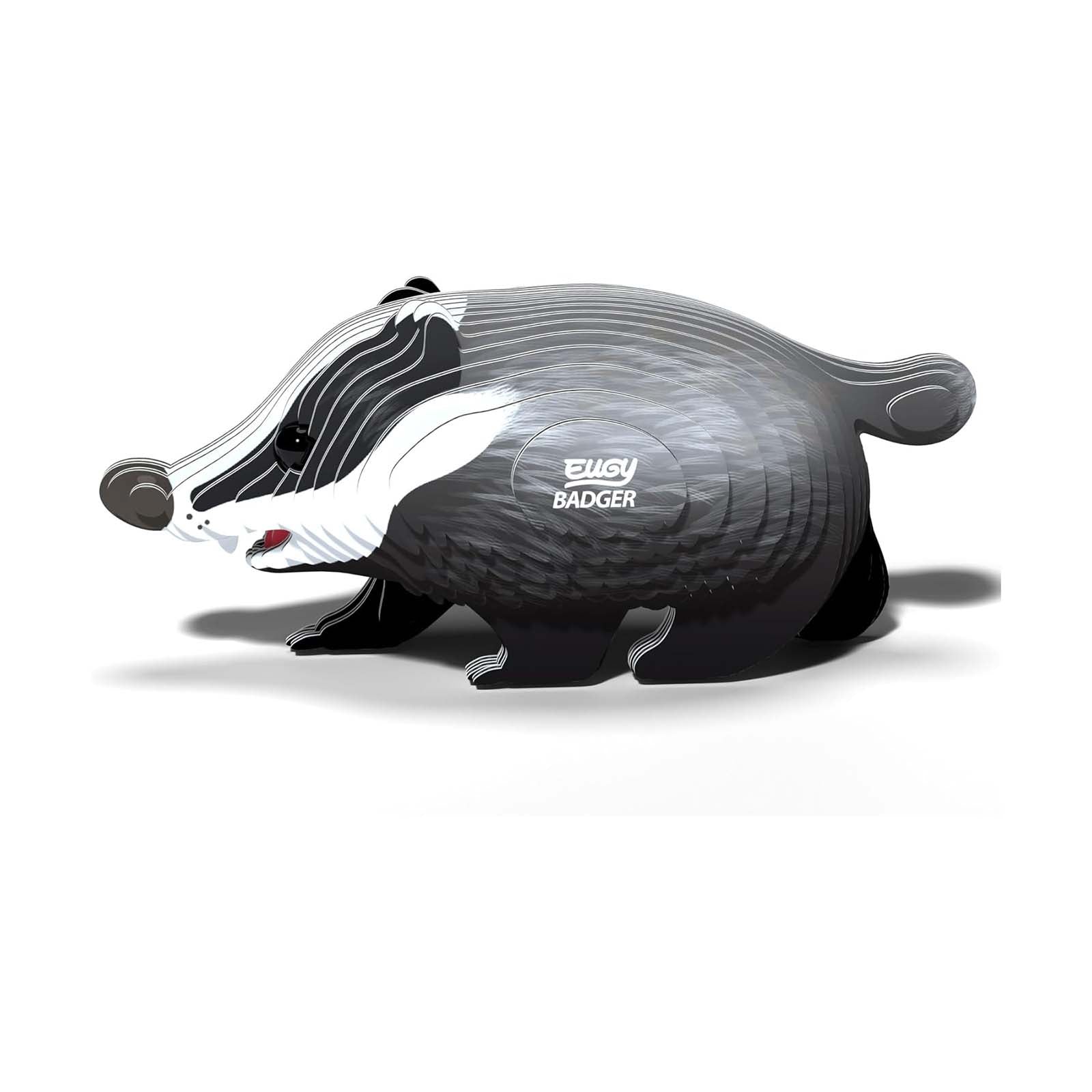 Eugy Badger 3D Cardboard Model Kit Radar Toys eugy-badger-3d-cardboard-model-kit-radar-toys