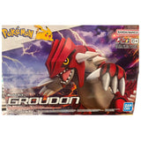 Bandai Pokemon Groudon Model Kit - Radar Toys