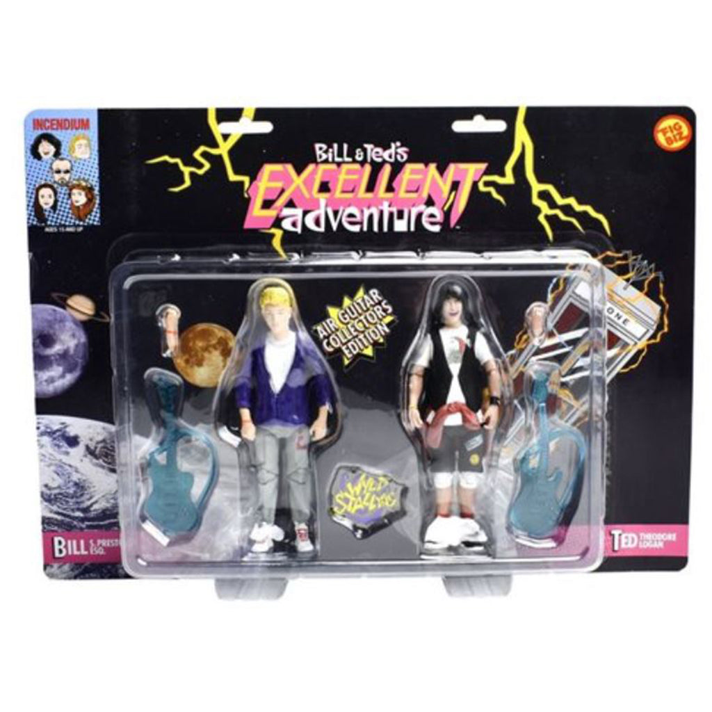 Incendium Bill And Ted's Excellent Adventure Air Guitar Collectors Set
