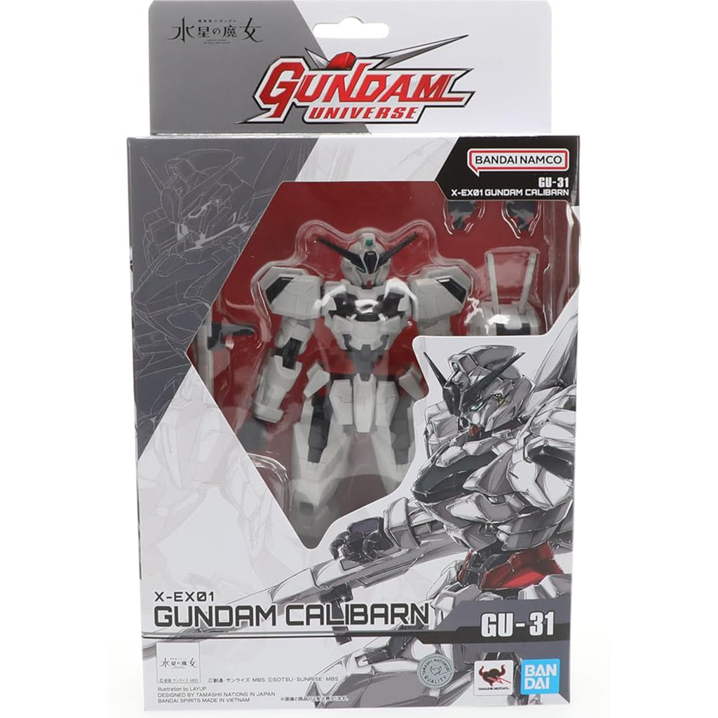 Bandai The Witch From Mercury Gundam Universe X-EX01 Gundam Calibarn Figure