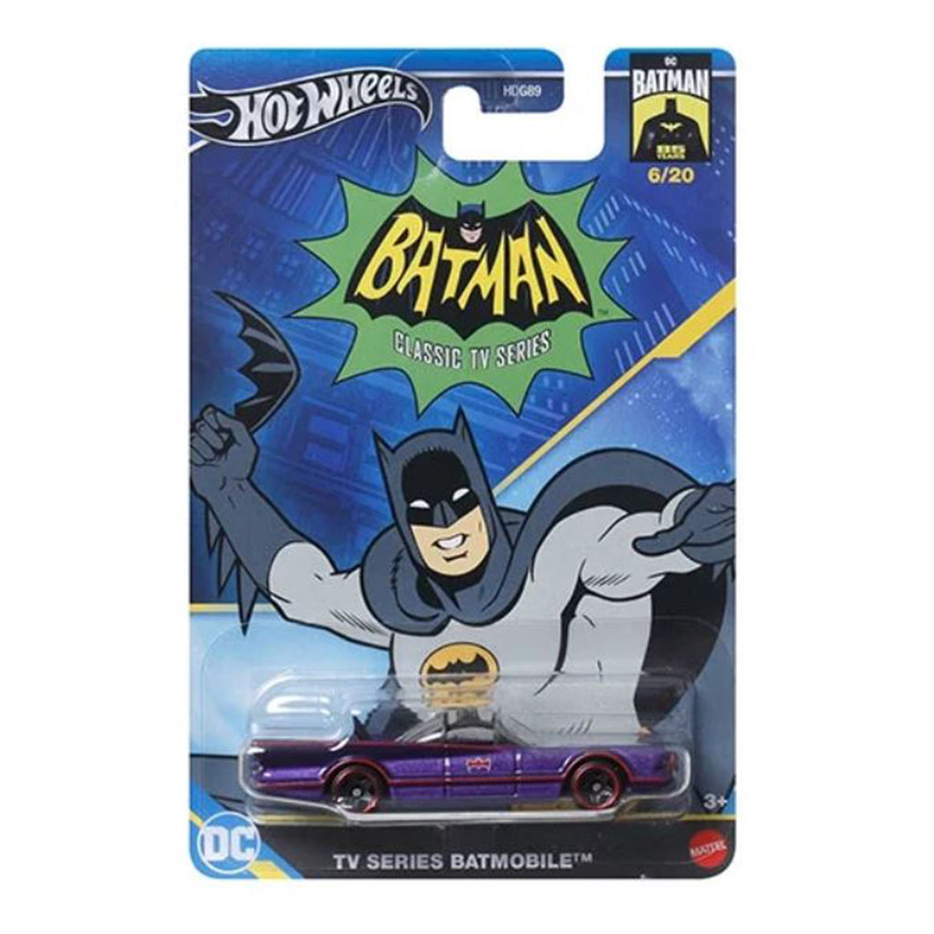 Mattel Hot Wheels Batman Classic TV Series Batmobile Diecast Vehicle
