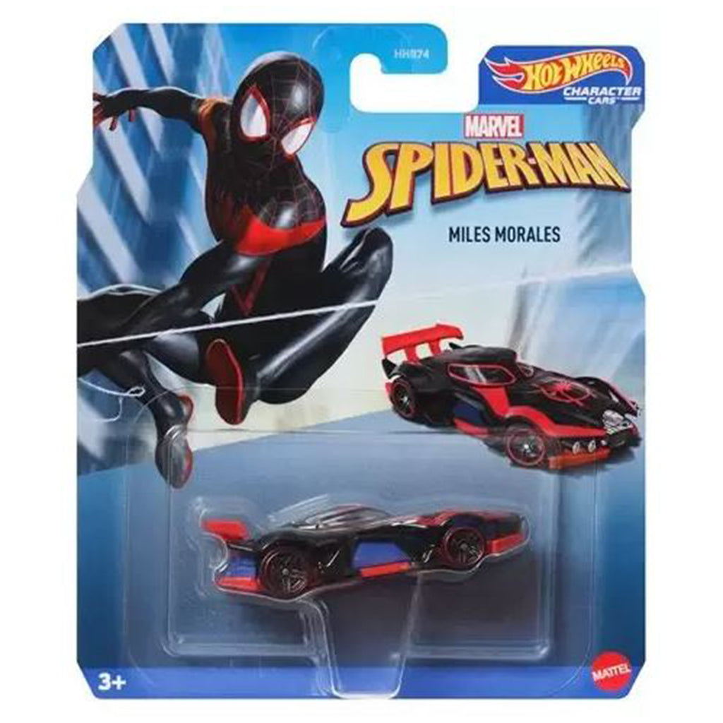 Mattel Hot Wheels Marvel Spider-Man Miles Morales Diecast Vehicle - Radar Toys