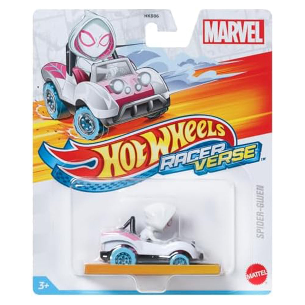 Mattel Hot Wheels Racer Verse Marvel Spider-Gwen Toy Vehicle - Radar Toys
