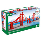 Brio World Double Suspension Bridge Set - Radar Toys