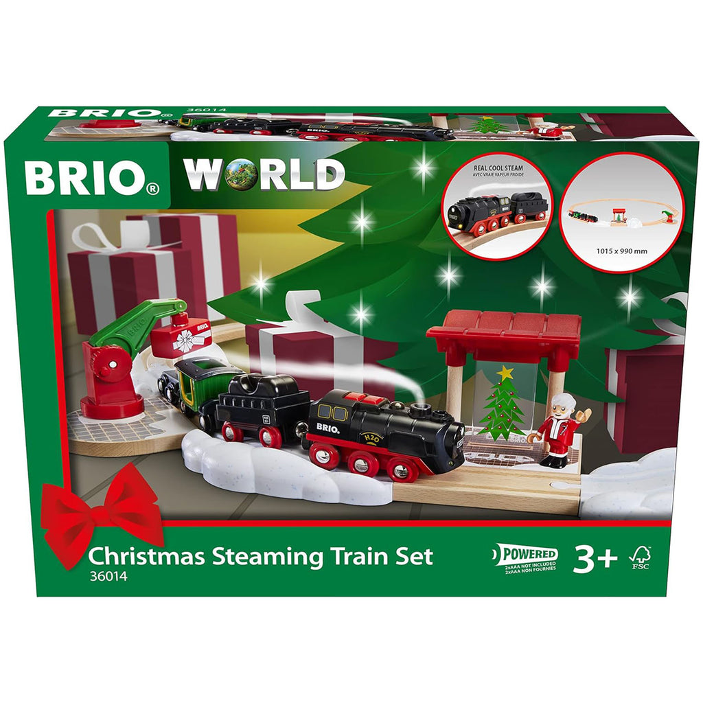 Brio World Christmas Steaming Train Set