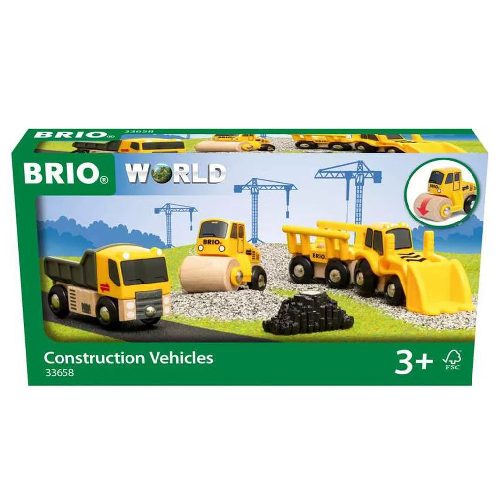 Brio World Construction Vehicles Set