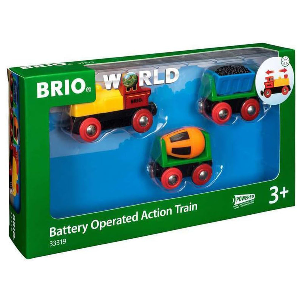 Brio World Battery Operated Action Train Set