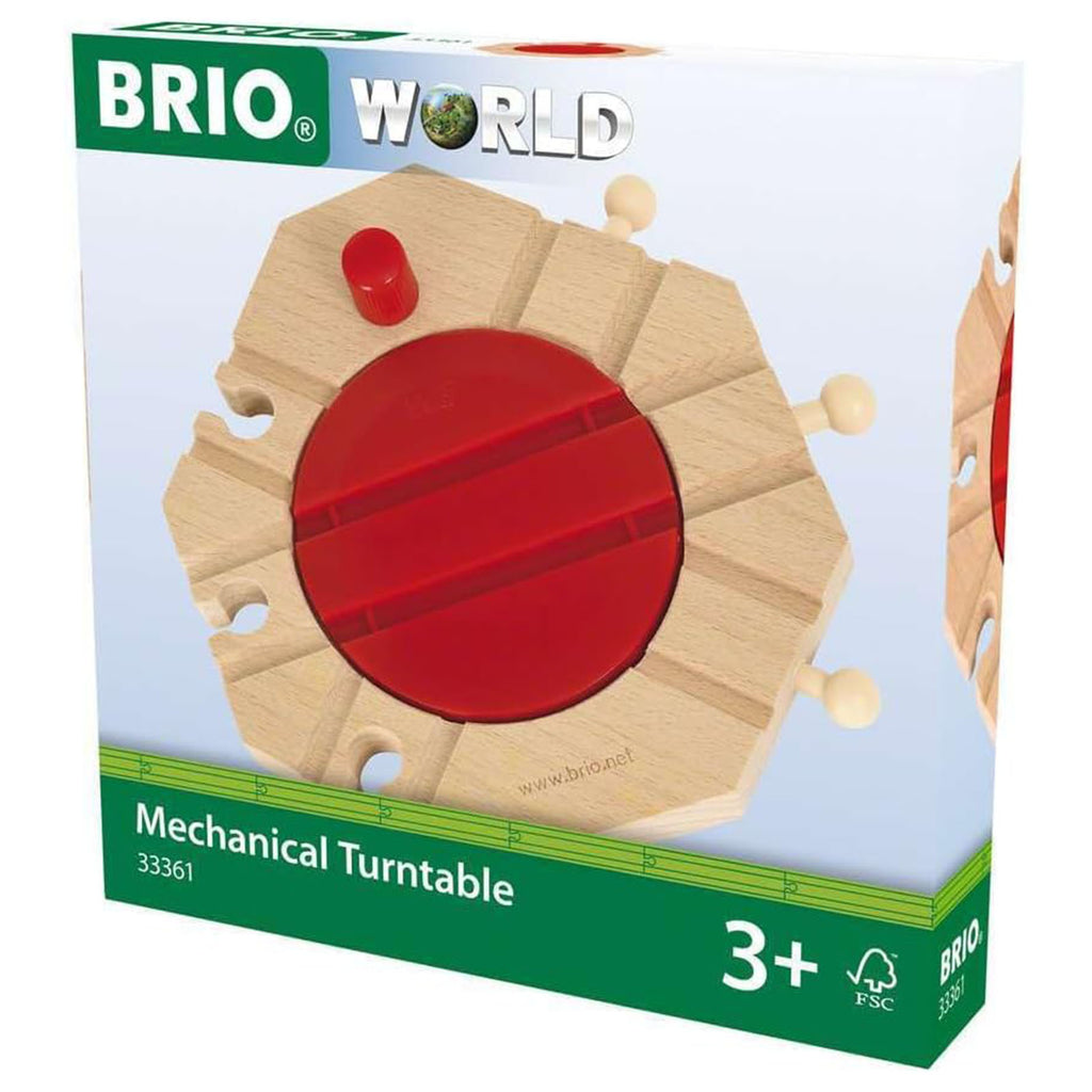 Brio World Mechanical Turntable Set