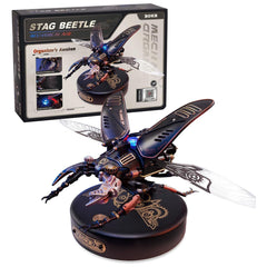 Rokr Mechanical Age Stag Beetle Model Kit - Radar Toys