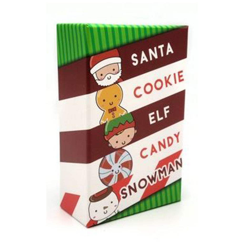 Santa Cookie Elf Candy Snowman Card Game