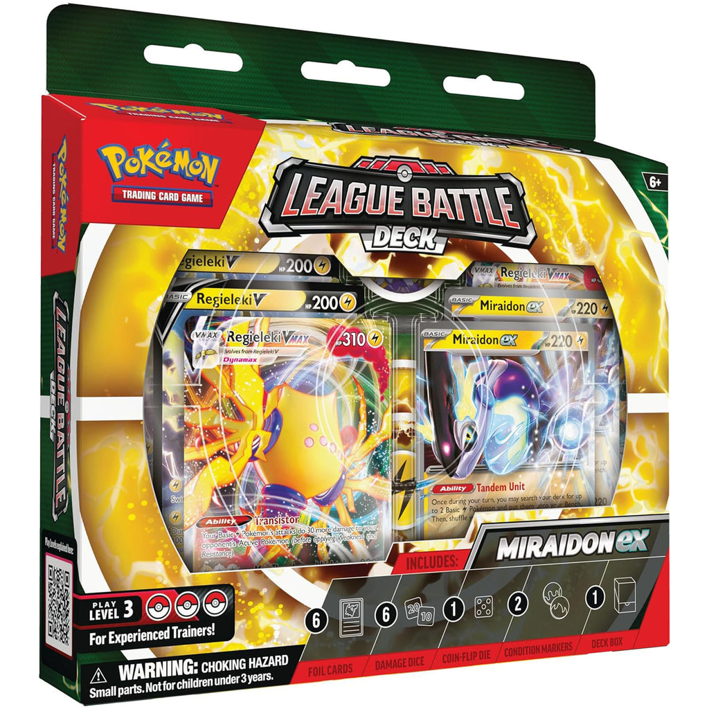 Pokemon Trading Card Game Miraidon EX League Battle Deck