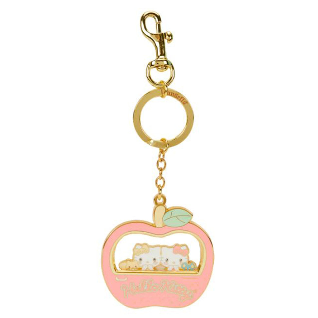 Loungefly Sanrio Hello Kitty Carnival Apple Spinning Enamel Keychain - Radar Toys