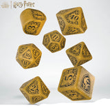 Q-Workshop Harry Potter Hufflepuff Modern Yellow 7 Piece Dice Set - Radar Toys