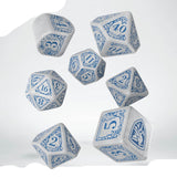 Q-Workshop Harry Potter Ravenclaw Modern White 7 Piece Dice Set - Radar Toys