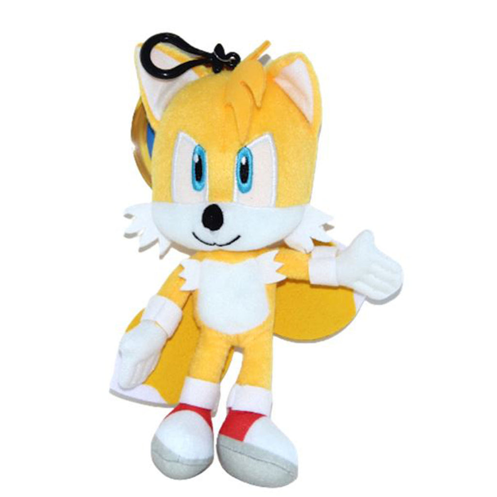 Sonic The Hedgehog Tails 8 Inch Plush Clip - Radar Toys