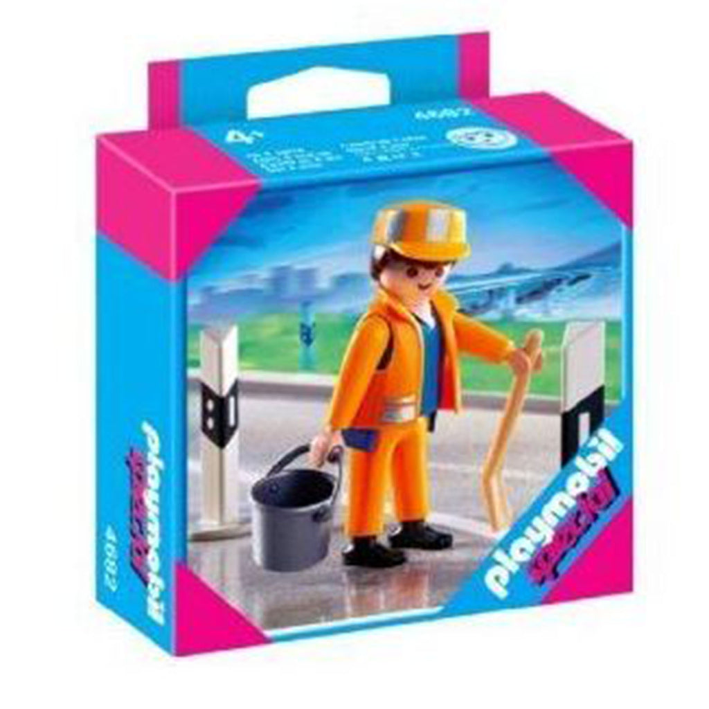 Playmobil Construction Worker Building Set 4682