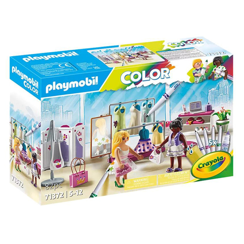 Playmobil Color Backstage Building Set 71372