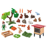 Playmobil Country Rabbit Hutch Building Set 71252 - Radar Toys