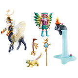 Playmobil Ayuma Abjatus With Knight Fairy Hildi Building Set 71235 - Radar Toys
